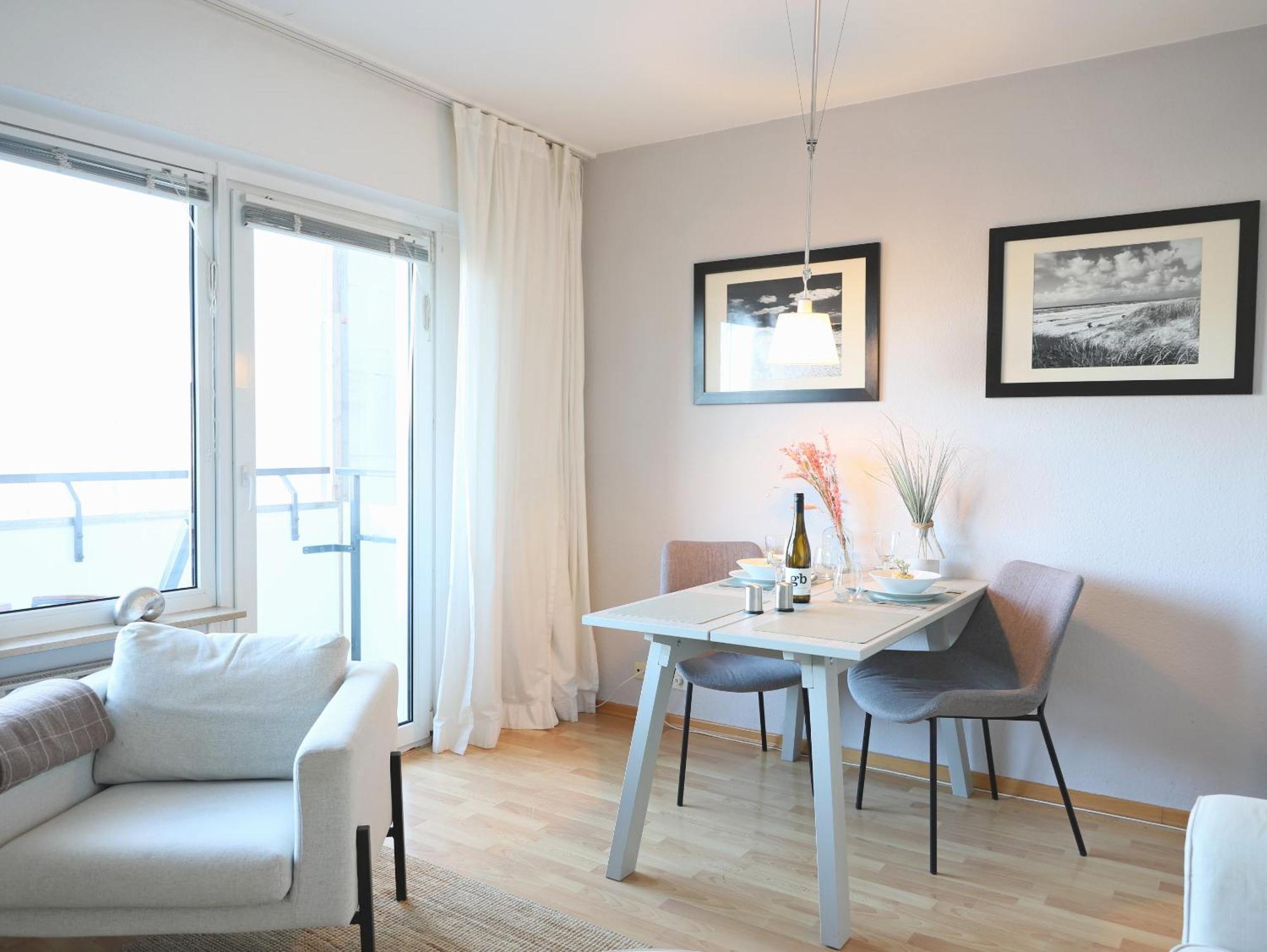 Modernes 2-Zimmer-Appartement Mit Balkon. Westerland Exterior photo
