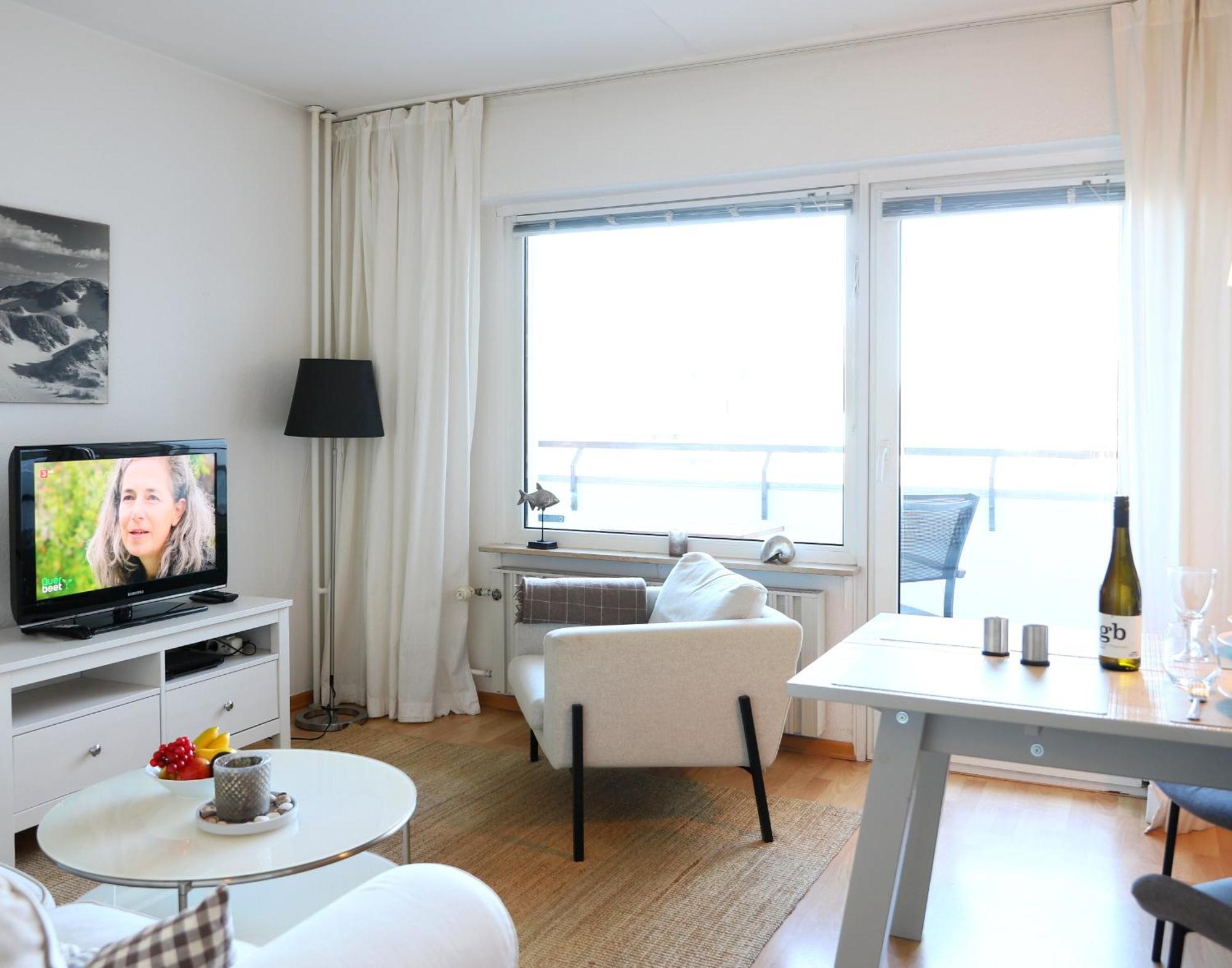 Modernes 2-Zimmer-Appartement Mit Balkon. Westerland Exterior photo